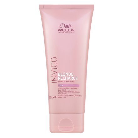 Wella Professionals Invigo Blonde Recharge Cool Color Refreshing Conditioner balsamo per ravvivare il colore delle fredde tonalità bionde 200 ml