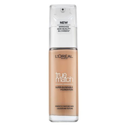 L´Oréal Paris True Match Super-Blendable Foundation fondotinta liquido per unificare il tono della pelle 3D/3W Golden Beige 30 ml