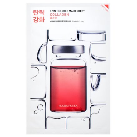 Holika Holika mascheraviso in tessuto Skin Rescuer Mask Sheet Collagen 20 ml