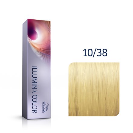 Wella Professionals Illumina Color colore per capelli permanente professionale 10/38 60 ml