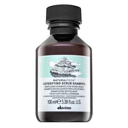 Davines Natural Tech Detoxifying Scrub Shampoo shampoo detergente con effetto peeling 100 ml