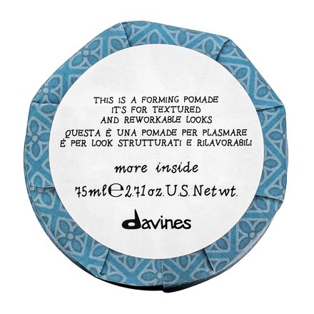 Davines More Inside Forming Pomade pomata per capelli per una leggera fissazione 75 ml
