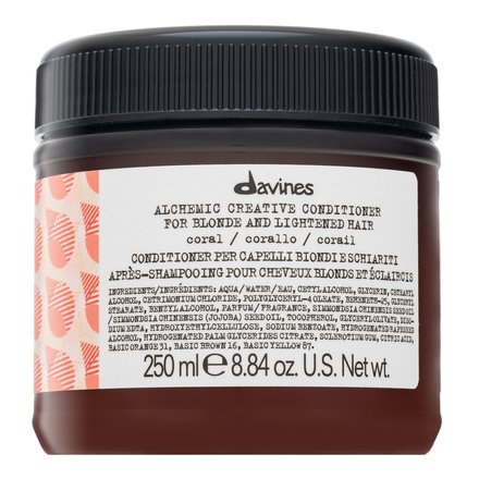 Davines Alchemic Conditioner balsamo per evidenziare il colore dei capelli Coral 250 ml