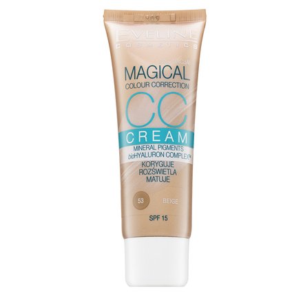 Eveline Magical Colour Correction CC Cream SPF15 Crema CC contro le imperfezioni della pelle 53 Beige 30 ml