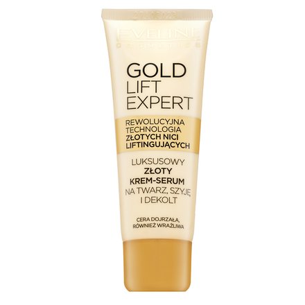 Eveline Gold Lift Expert crema lifting rassodante Luxurious Gold Serum-Cream 40 ml