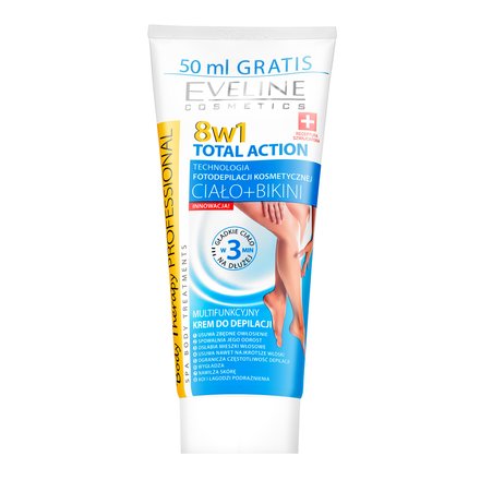 Eveline Body Therapy crema da barba 8in1 Total Action Multifunctional Depilatory Cream 200 ml