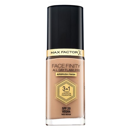 Max Factor Facefinity All Day Flawless Flexi-Hold 3in1 Primer Concealer Foundation SPF20 fondotinta liquido 3in1 55 30 ml