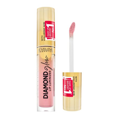 Eveline Diamond Glow Lip Luminizer lucidalabbra 03 Caramel Ice Cream 4,5 ml