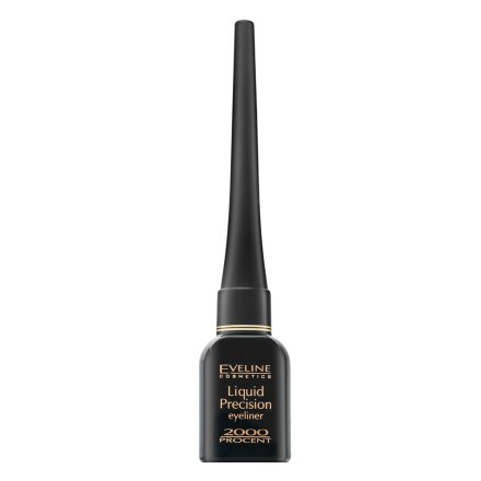 Eveline Liquid Precision Eyeliner 2000 Procent eyeliner liquidi Black 4 ml