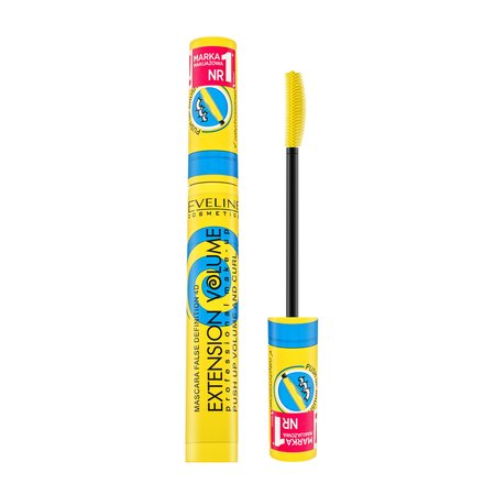 Eveline Volume Extension Push Up Volume & Curl mascara per l'estensione e l'arricciatura delle ciglia 10 ml