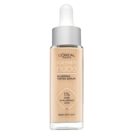 L´Oréal Paris True Match Nude Plumping Tinted Serum siero per unificare il tono della pelle 0.5-2 Very Light 30 ml