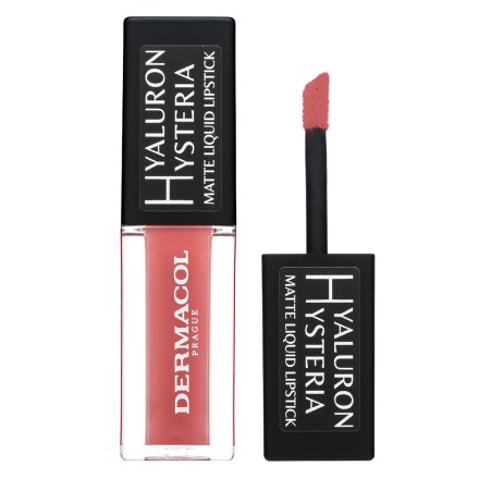 Dermacol Hyaluron Hysteria Matte Liquid Lipstick rossetto liquido con un effetto opaco No.03 4,5 ml