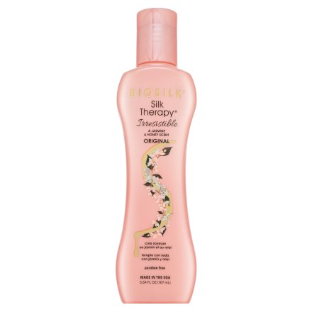 BioSilk Silk Therapy Irresistible Original cura dei capelli senza risciacquo Per la protezione e la lucentezza dei capelli 167 ml