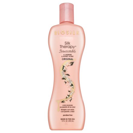 BioSilk Silk Therapy Irresistible Original cura dei capelli senza risciacquo Per la protezione e la lucentezza dei capelli 355 ml