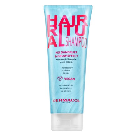 Dermacol Hair Ritual No Dandruff & Grow Effect Shampoo shampoo rinforzante contro la forfora 250 ml