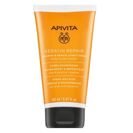Apivita Keratin Repair Nourish & Repair Conditioner balsamo nutriente per capelli molto secchi e danneggiati 150 ml