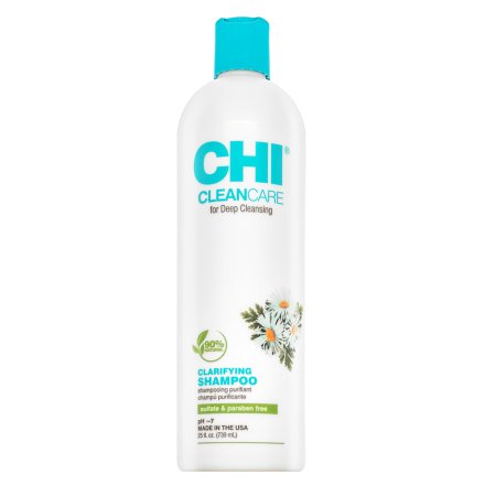 CHI CleanCare Clarifying Shampoo shampoo detergente profondo per morbidezza e lucentezza dei capelli 739 ml