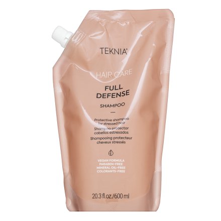 Lakmé Teknia Full Defense Shampoo shampoo rinforzante per capelli deboli Refill 600 ml