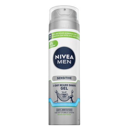 Nivea Men gel da barba Sensitive 3-Day Beard Shave Gel 200 ml