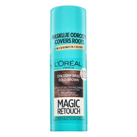 L´Oréal Paris Magic Retouch Spray corettore per escrescienze di capelli colorati Cold Brown 75 ml