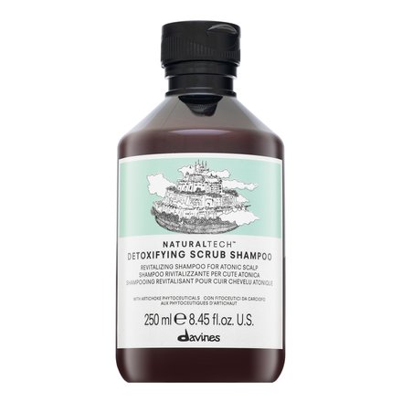 Davines Natural Tech Detoxifying Scrub Shampoo shampoo detergente con effetto peeling 250 ml