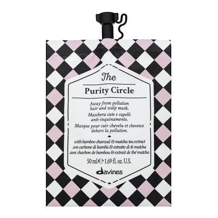 Davines The Purity Circle maschera detergente per tutti i tipi di capelli 50 ml
