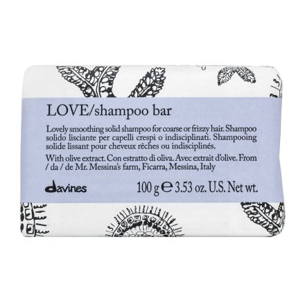 Davines Essential Haircare Love Shampoo Bar Shampoo solido effetto nutriente per capelli ruvidi e ribelli 100 g