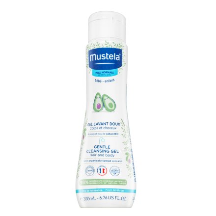 Mustela Bébé shampoo e gel doccia 2in1 Gentle Cleansing Gel 200 ml