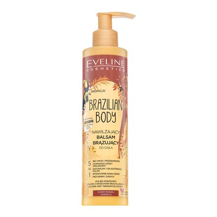 Eveline Brazilian Body crema per il corpo Moisturizing And Bronzing Body Balm 200 ml
