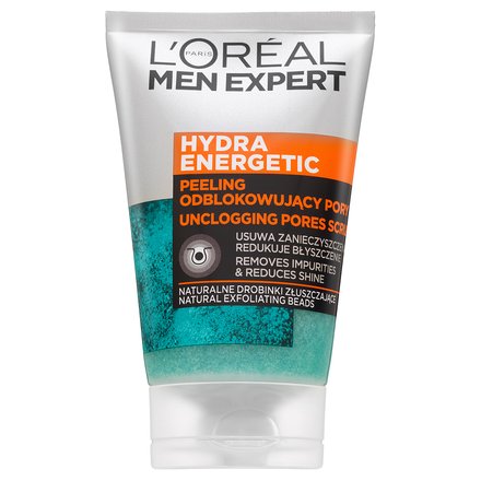 L´Oréal Paris Men Expert Hydra Energetic gel peeling Unclogging Pores Scrub 100 ml