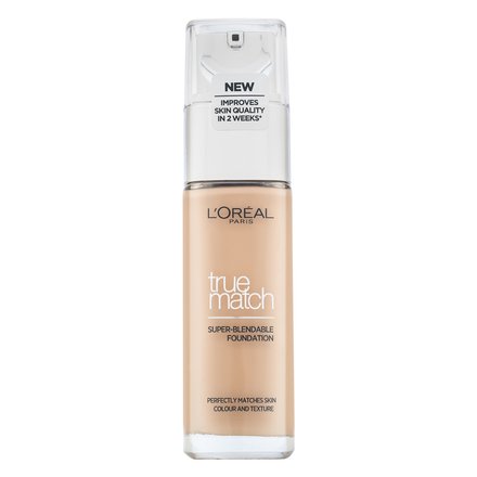 L´Oréal Paris True Match Super-Blendable Foundation fondotinta liquido per unificare il tono della pelle 1N Ivory 30 ml