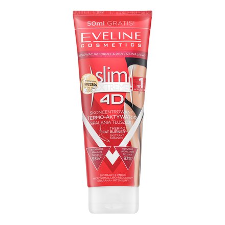 Eveline Slim Extreme 4D siero modellante per ventre, cosce e glutei Concentrated Fat Burning Thermo-Activator 250 ml