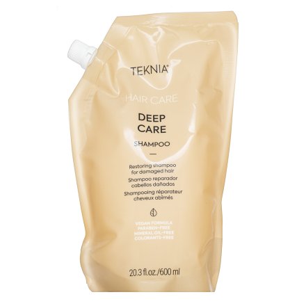 Lakmé Teknia Deep Care Shampoo shampoo nutriente per capelli secchi e danneggiati Refill 600 ml