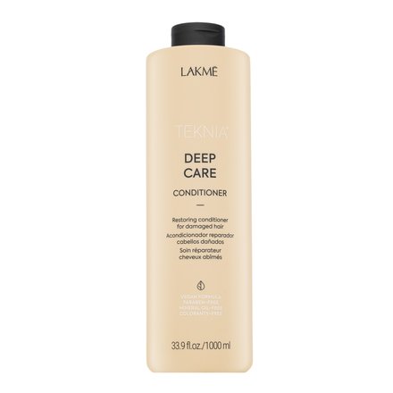 Lakmé Teknia Deep Care Conditioner balsamo nutriente per capelli secchi e danneggiati 1000 ml