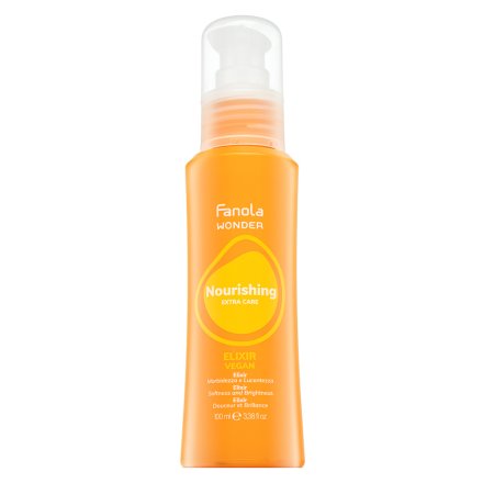 Fanola Wonder Nourishing Extra Care Elixir cura dei capelli senza risciacquo per morbidezza e lucentezza dei capelli 100 ml
