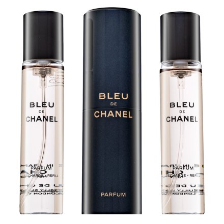 Chanel Bleu de Chanel Parfum - Twist and Spray profumo da uomo 3 x 20 ml
