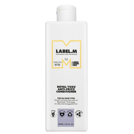 Label.M Royal Yuzu Anti-Frizz Conditioner balsamo nutriente contro l'effetto crespo 300 ml
