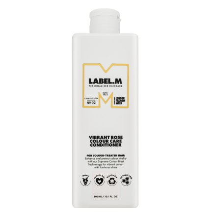 Label.M Vibrant Rose Colour Care Conditioner balsamo per capelli colorati 300 ml