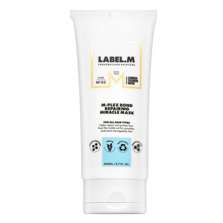 Label.M M-Plex Bond Repairing Miracle Mask maschera per capelli molto secchi e danneggiati 200 ml