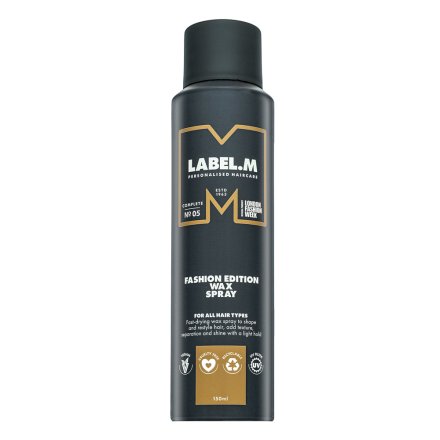 Label.M Fashion Edition Wax Spray cera per capelli nel spray 150 ml