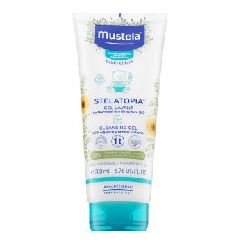 Mustela Bébé Stelatopia gel detergente nutriente Cleansing Gel 200 ml