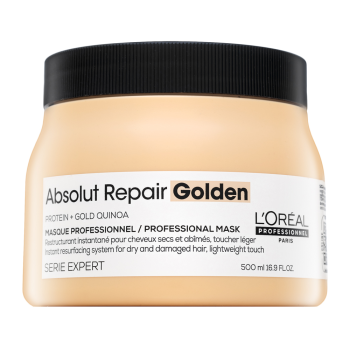 L´Oréal Professionnel Série Expert Absolut Repair Gold Quinoa + Protein Golden Masque maschera nutriente per capelli molto danneggiati 500 ml