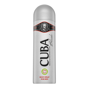 Cuba Black spray per il corpo da uomo 200 ml