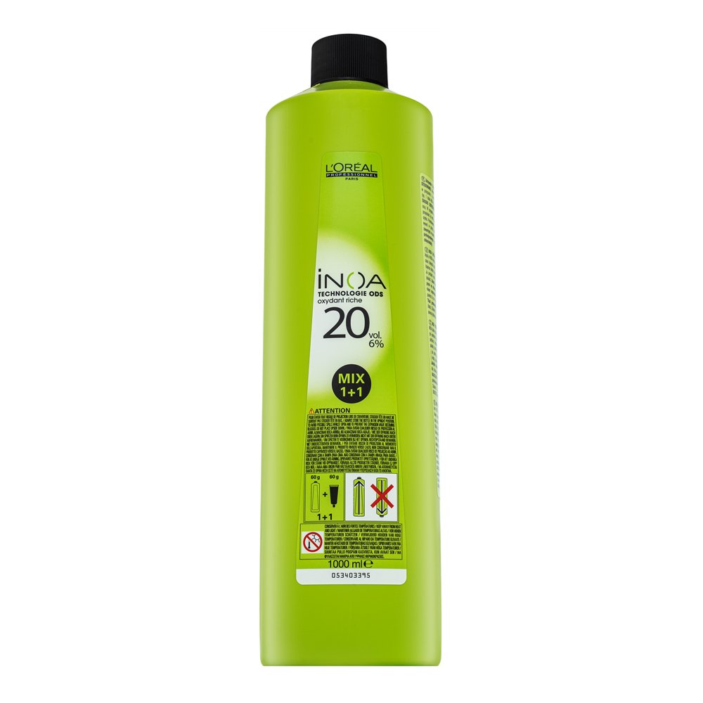 L´Oréal Professionnel Inoa Color Oxydant Riche emulsione di sviluppo per tutti i tipi di capelli 6% 20 Vol. 1000 ml