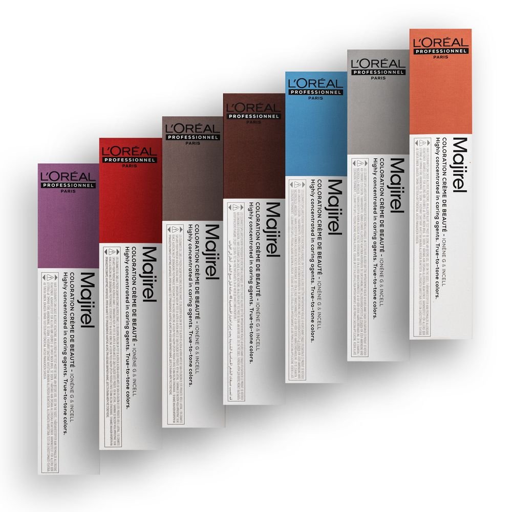L´Oréal Professionnel Majirel colore per capelli permanente professionale per tutti i tipi di capelli 7.4 50 ml