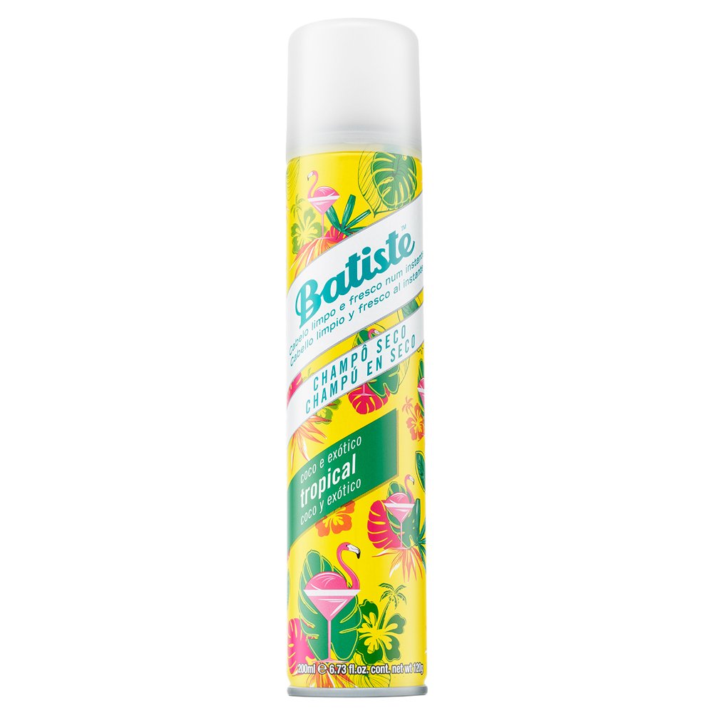Batiste Dry Shampoo Coconut&Exotic Tropical shampoo secco per tutti i tipi di capelli 200 ml