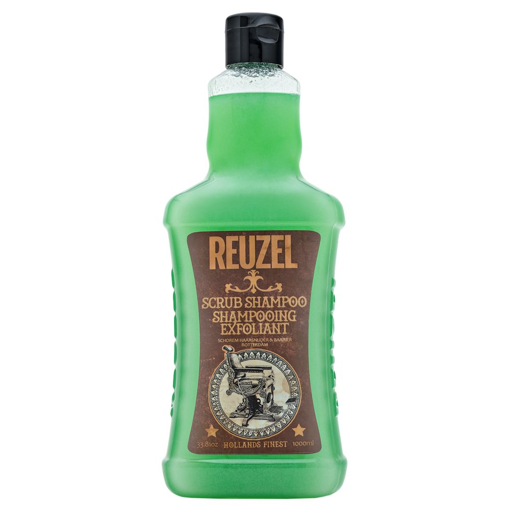 Reuzel Scrub Shampoo shampoo detergente per tutti i tipi di capelli 1000 ml