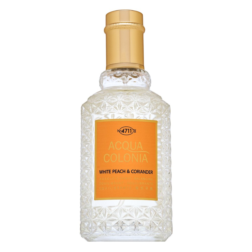 4711 Acqua Colonia White Peach & Coriander Eau de Cologne unisex 50 ml