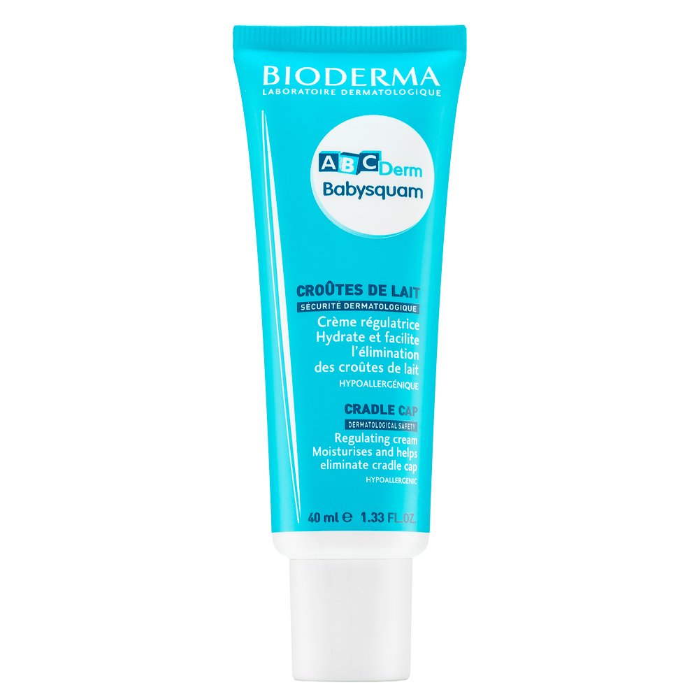 Bioderma ABCDerm crema per squame dei capelli Babysquam Cradle Cap Cream 40 ml