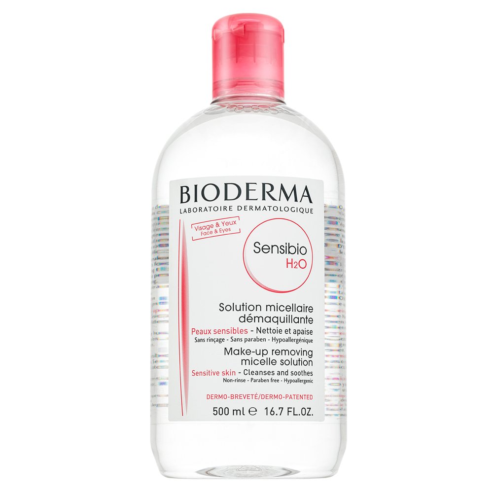 Bioderma Sensibio acqua micellare struccante H2O Make-up Removing Micelle Solution 500 ml